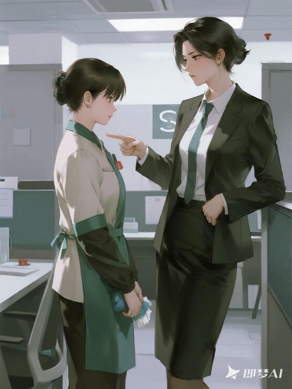 我在自己的公司當保潔